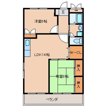 ライトハウスの物件間取画像